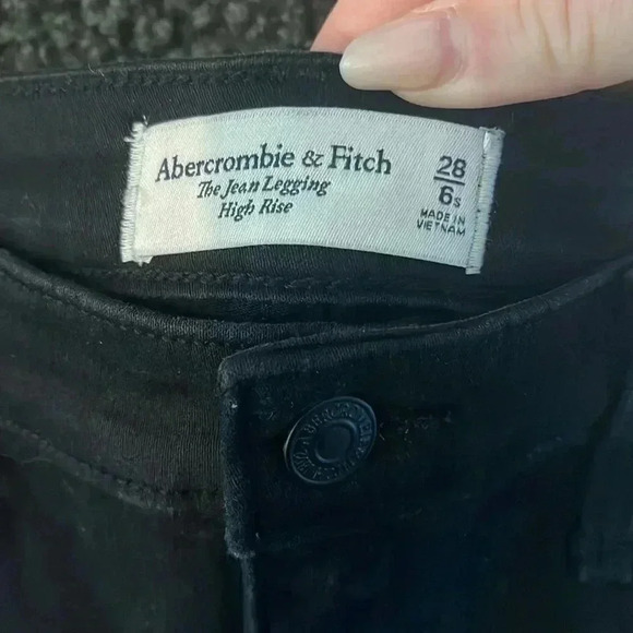 NWT Abercrombie & Fitch The Jean Legging High Rise - Picture 3 of 3